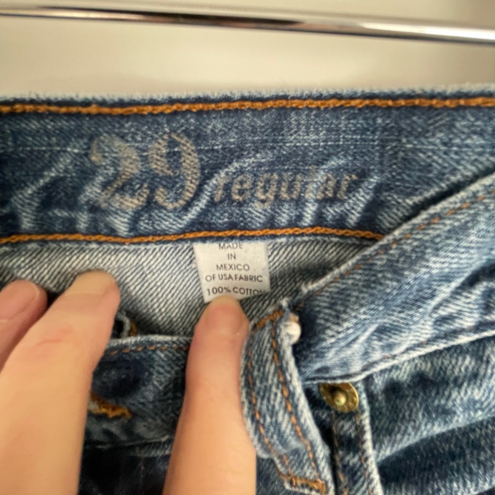 J. Crew Vintage Straight Jeans 29 regular - Picture 5 of 7